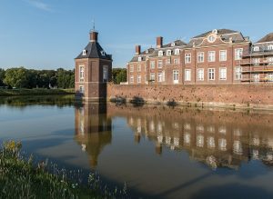 A view across the gardens