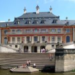 Pillnitz Palace on the Elbe near Dresden