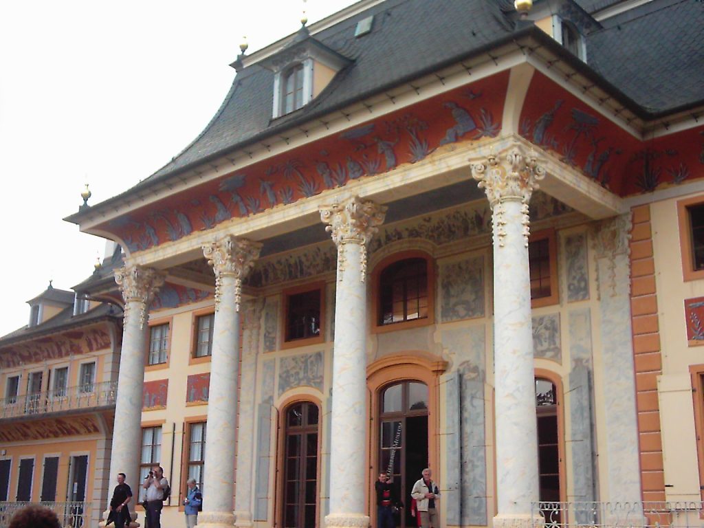 The Hill Palace in summer
