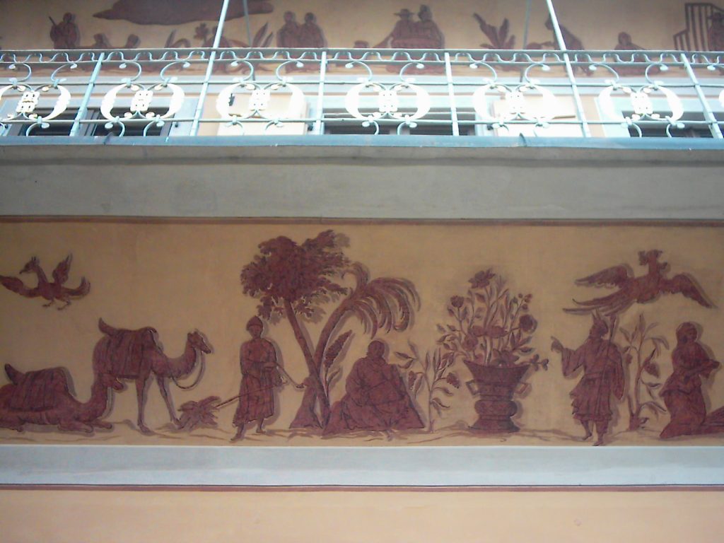 Chinoiserie decoration in the Water Palace