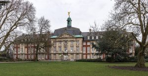 The palace front