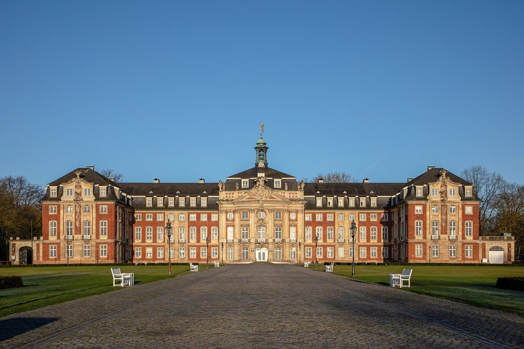 The palace in spring