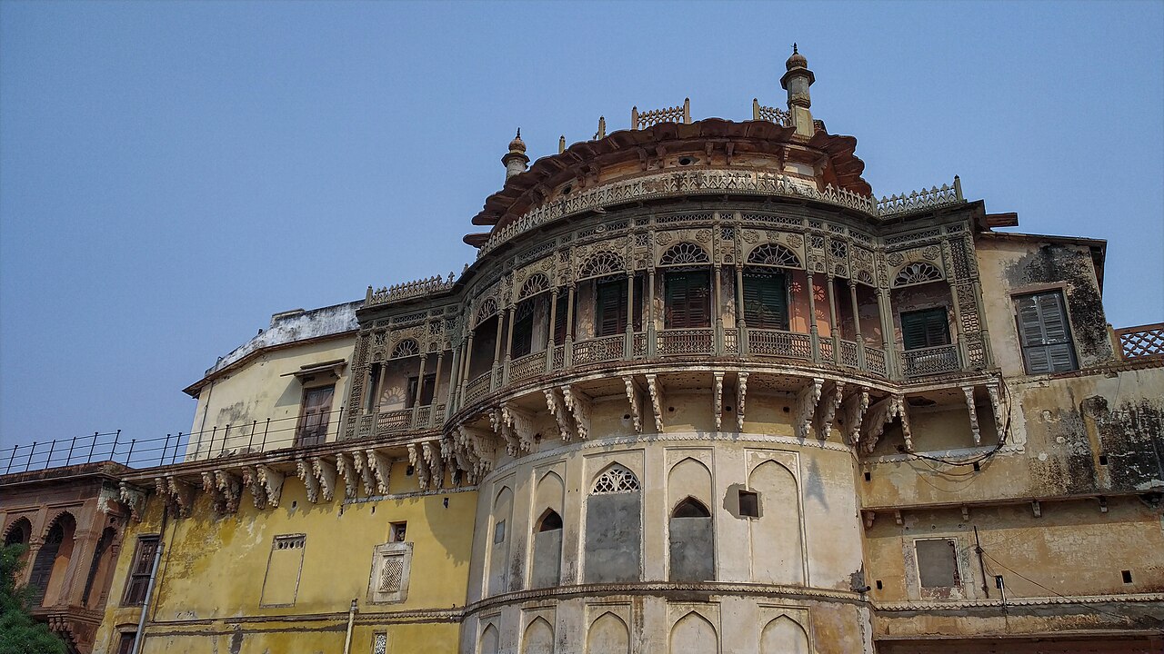The fort of the Benares royal house