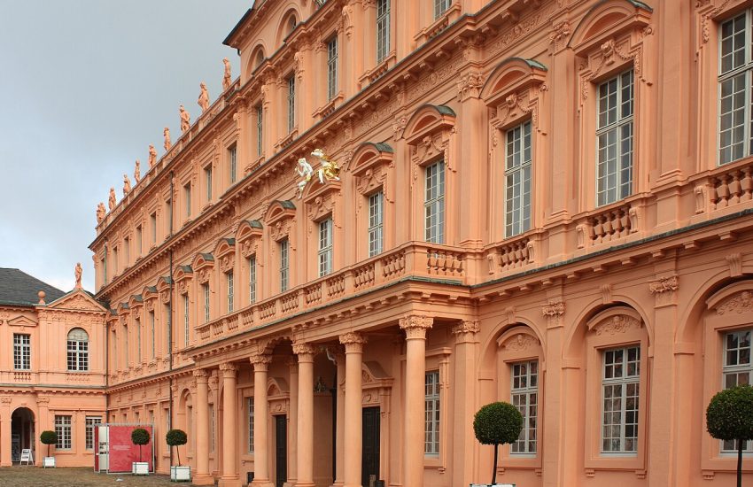 Rastatt Palace from the town side