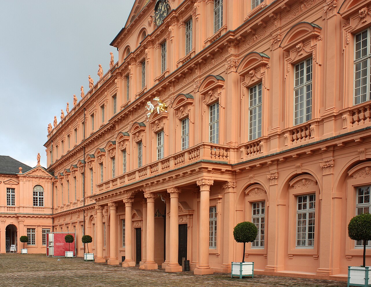 Rastatt Palace from the town side