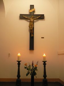 Inside the palace church