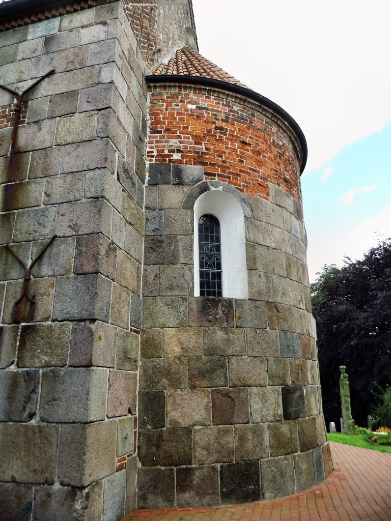 The richly decorated palace church