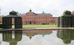 The park side of the palace