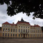 The front of Rogalin Palace