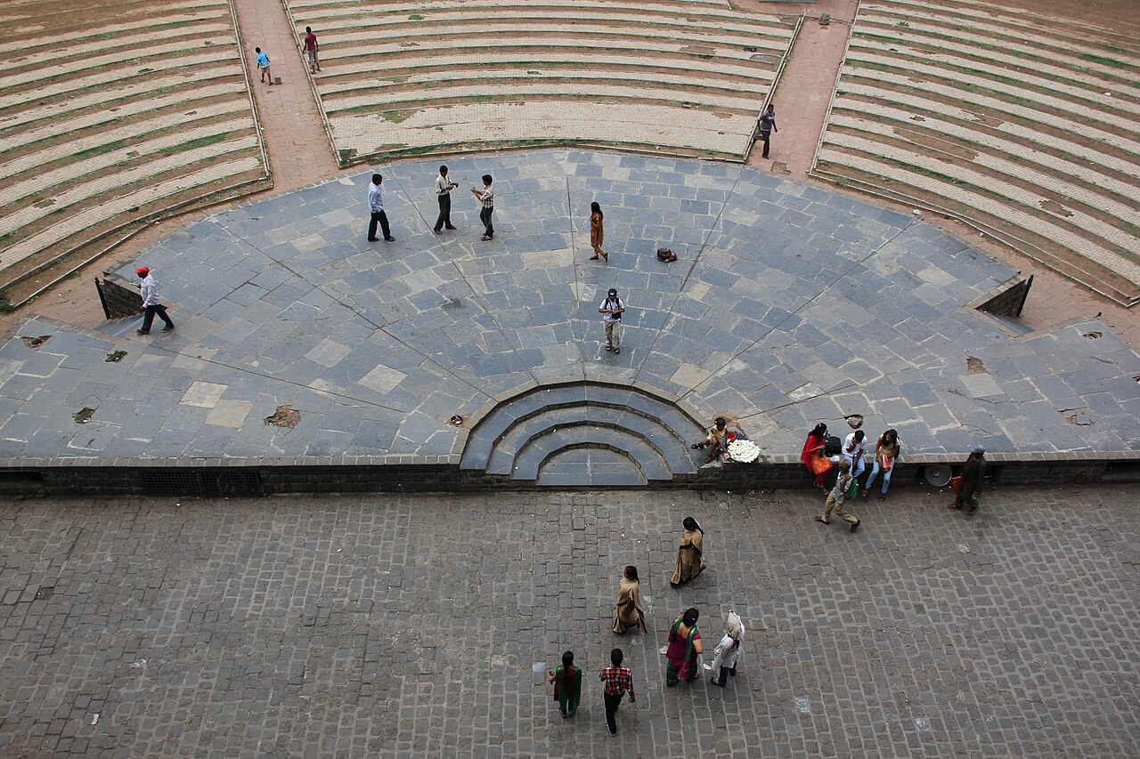 The walls of the Peshwa stronghold