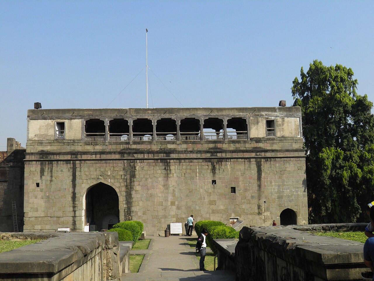 The historic fortress of Shaniwar Wada