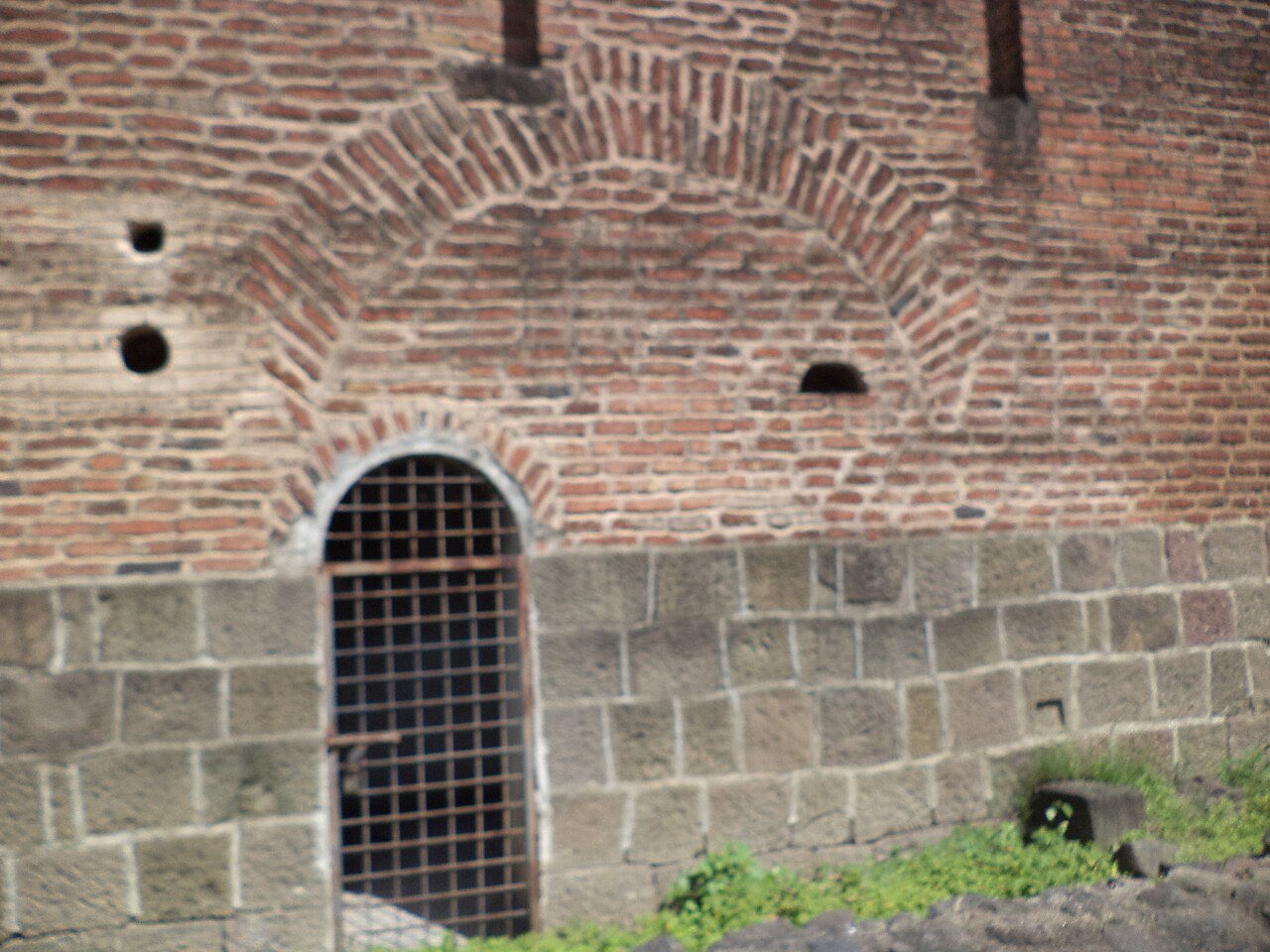 The grounds within the fortress