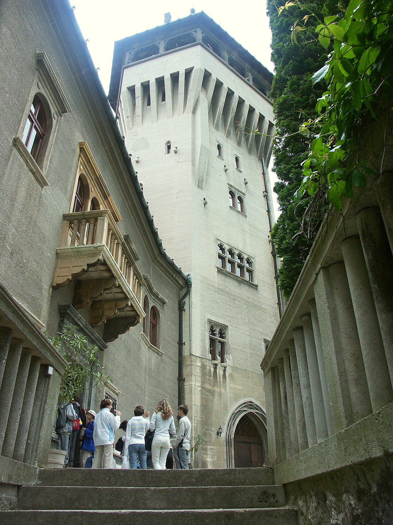 A view of Smolenice Castle