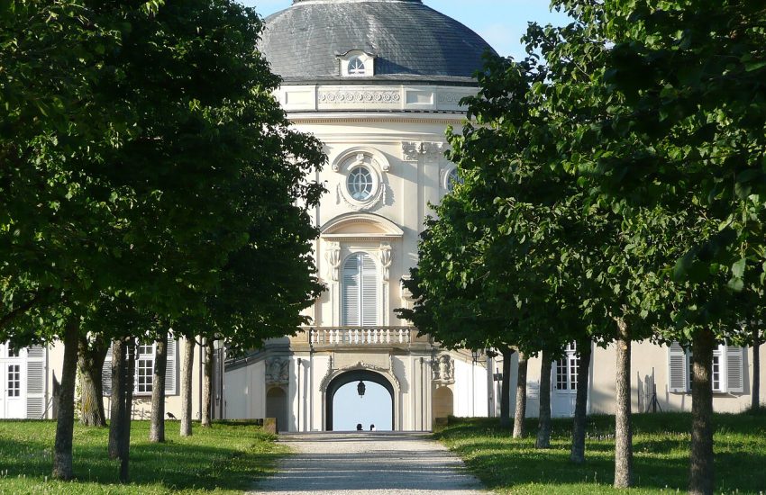 Solitude Palace above Stuttgart