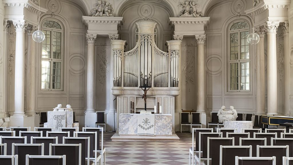 Another view of the chapel interior