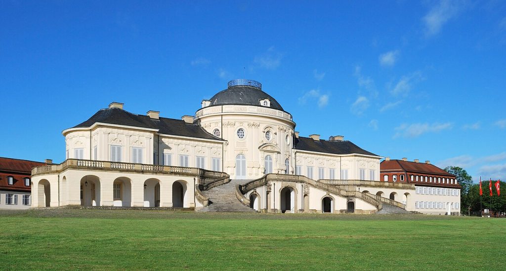 The north side of the palace