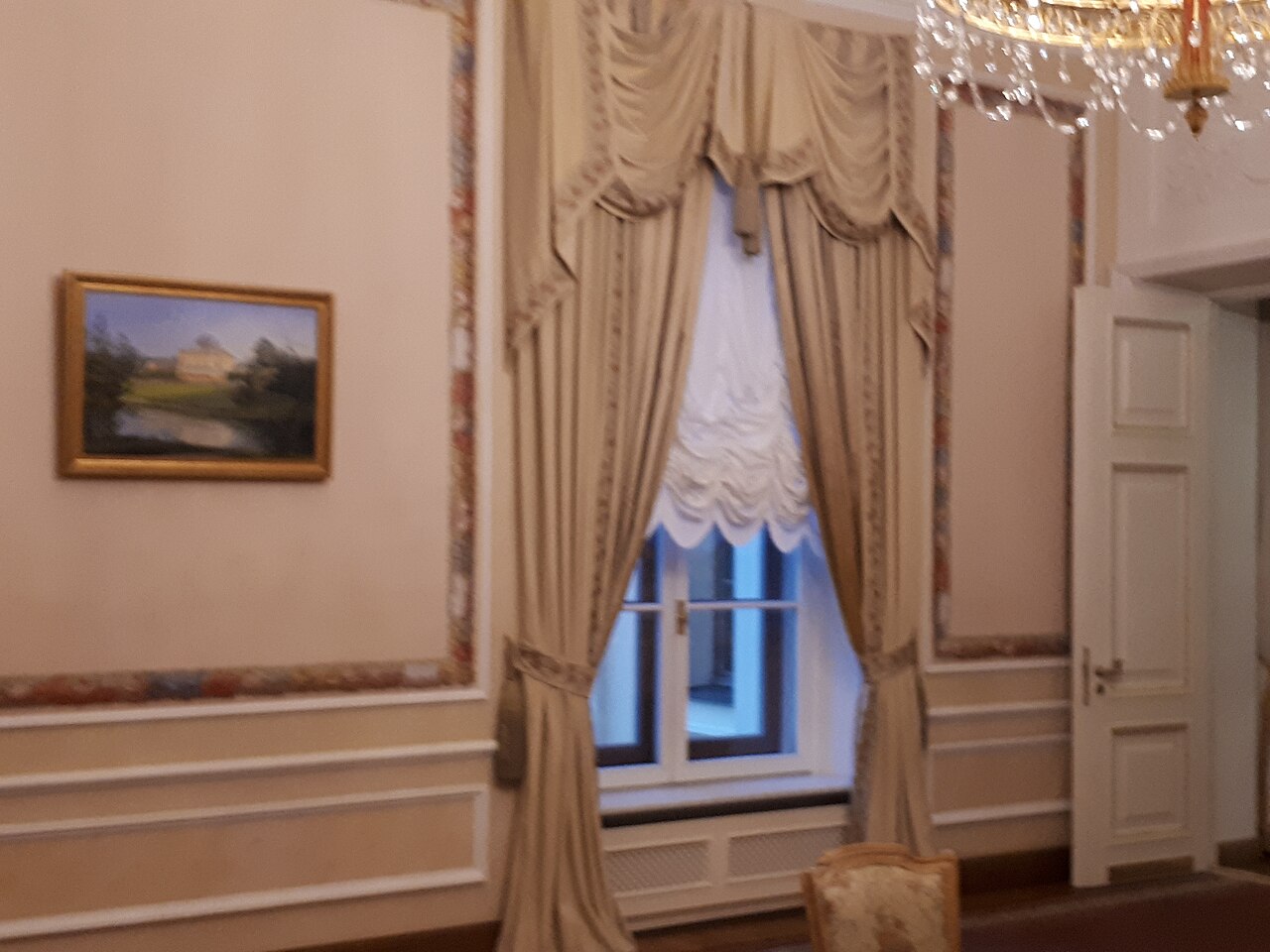 The Strelna palace and its grounds