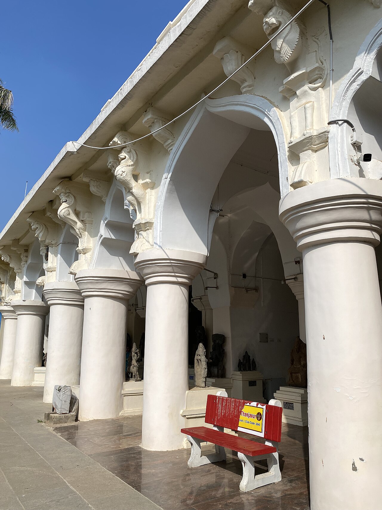 A view within the palace complex