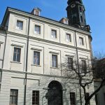 The west view of Weimar City Palace