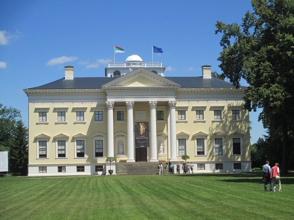 The palace facade