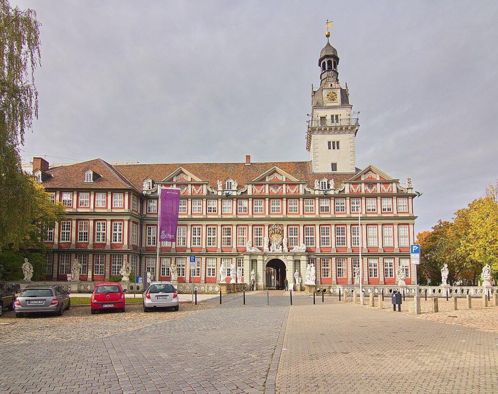 The palace facade