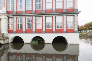 The palace in summer