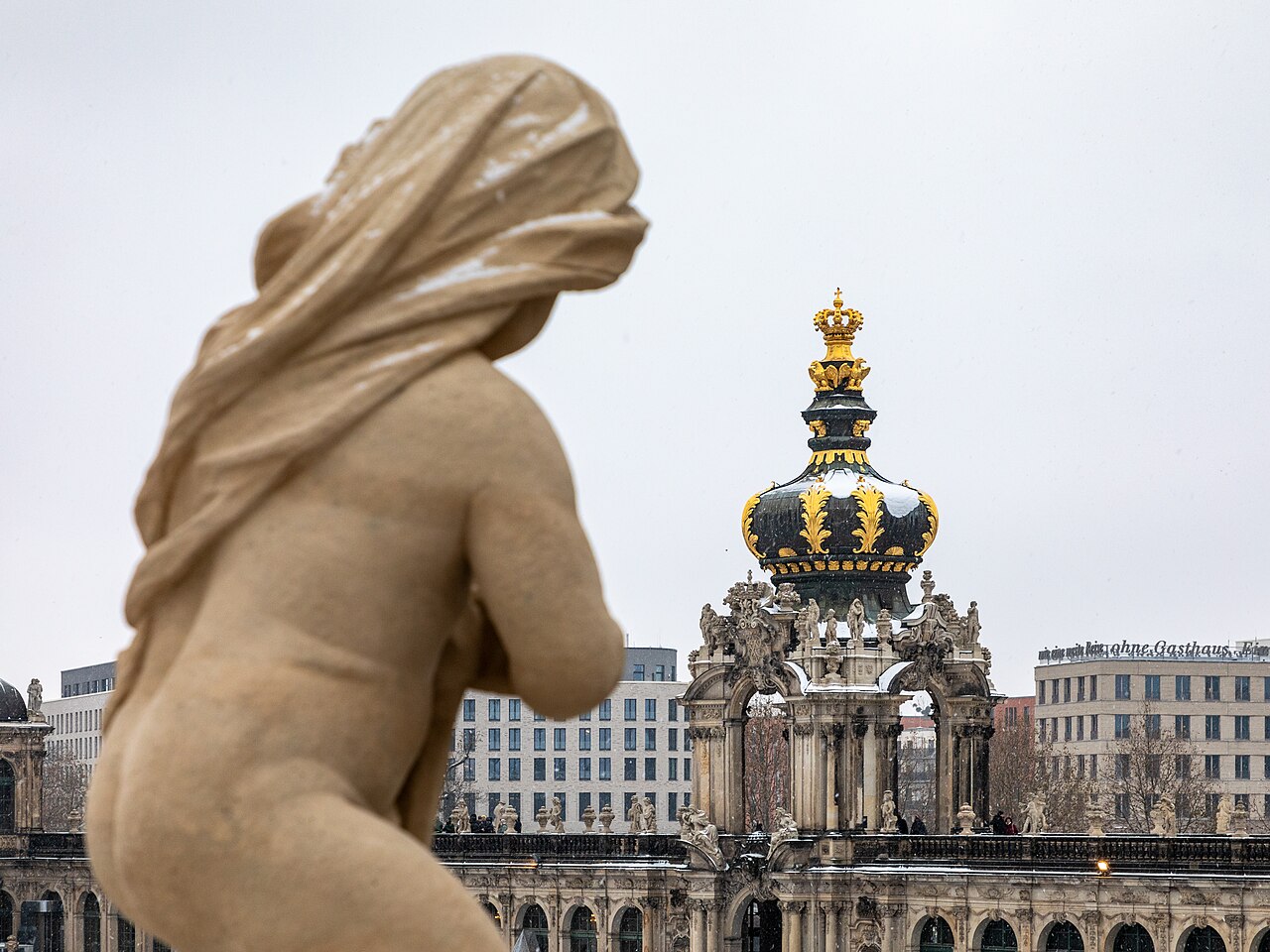 The Sempergallery wing of the Zwinger